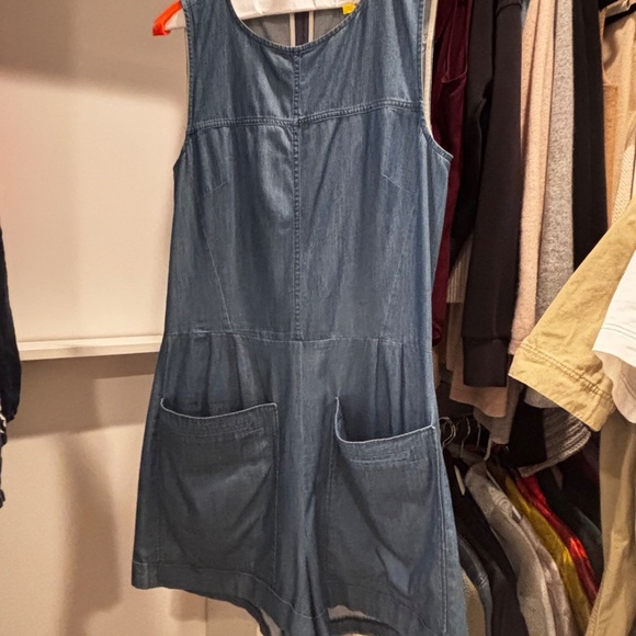 Theory  Denim Romper - Picture 1 of 6